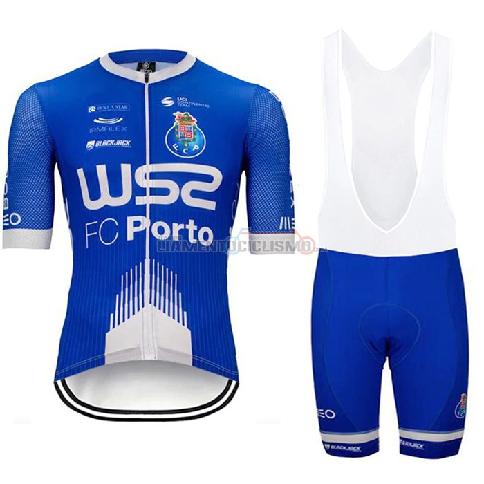 Abbigliamento Ciclismo W52-FC Porto Manica Corta 2020 Blu Bianco